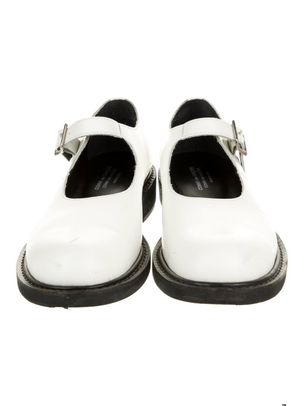 Comme Des Garçons White Mary Jane sz. 8.5